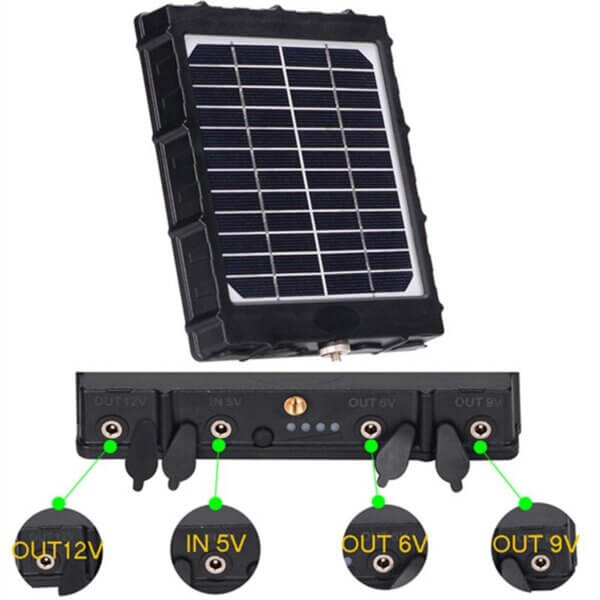 solar cell kit 8000mAh ecoolpower 5
